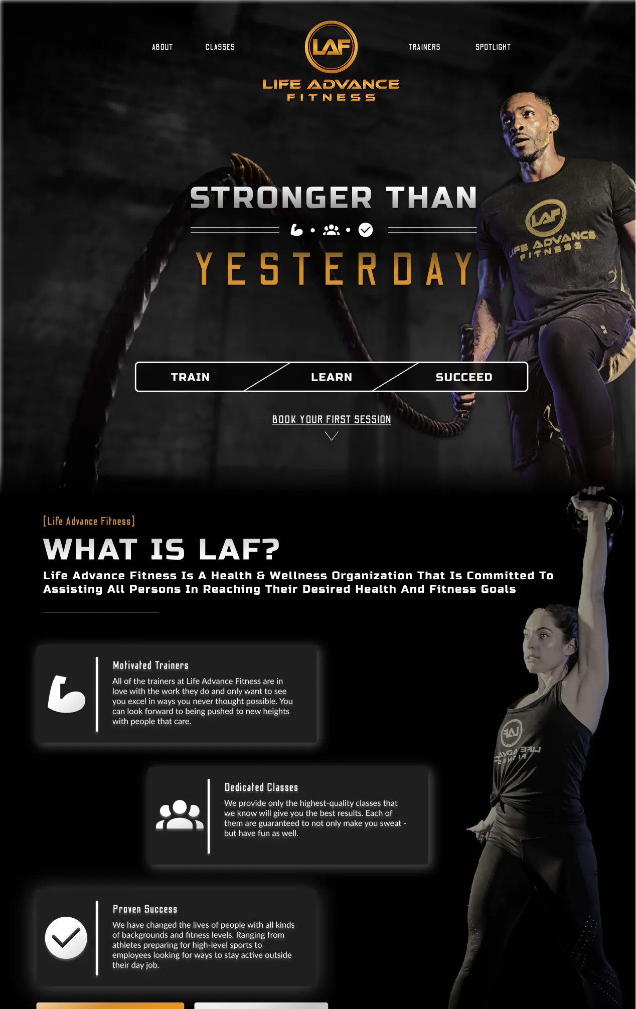 A brand-new Webflow site