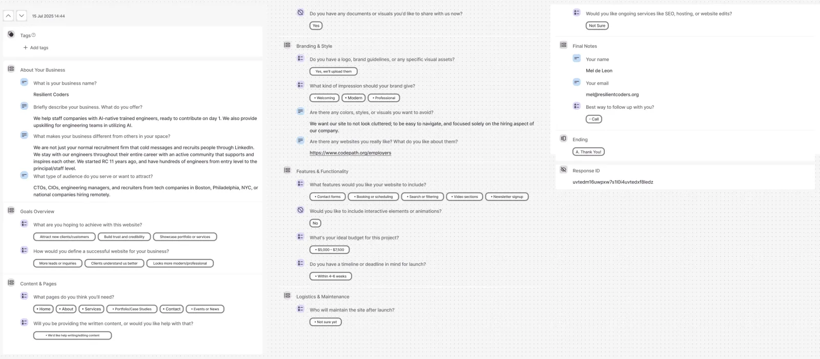 Phase 1 — Strategy