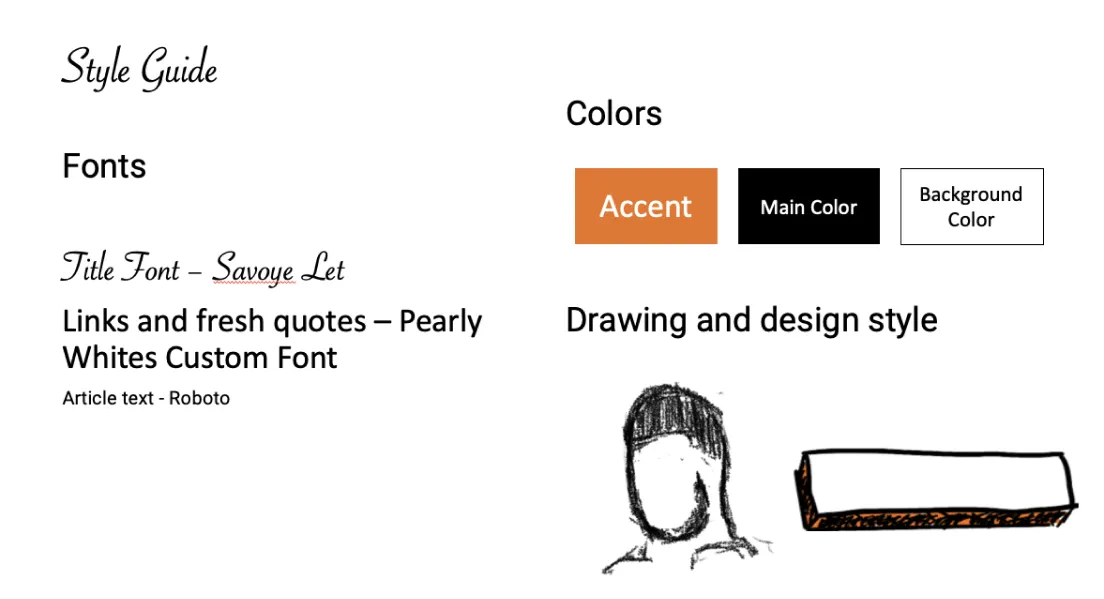 Pearly Whites Style Guide