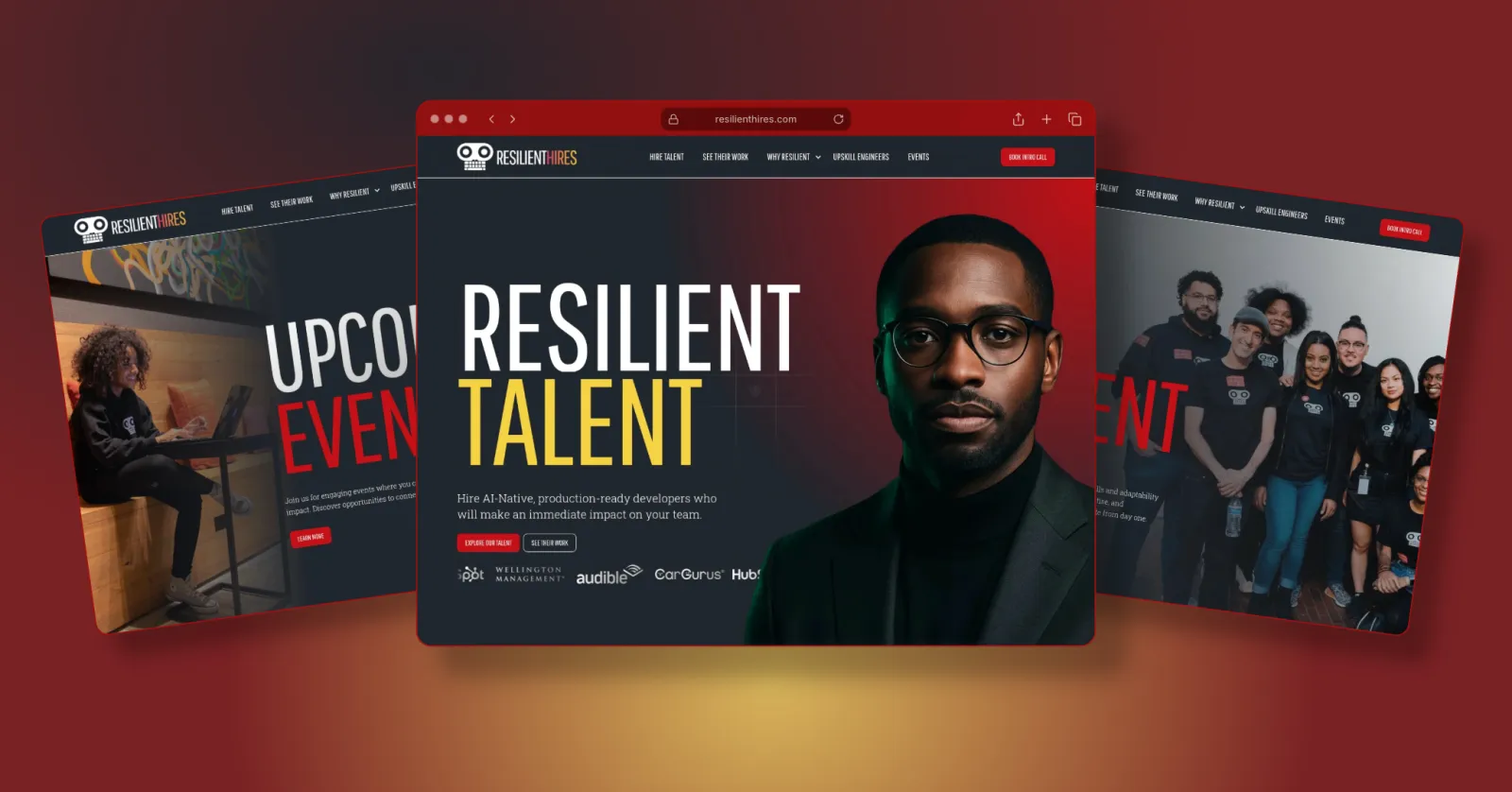 Resilient Hires Website Teaser
